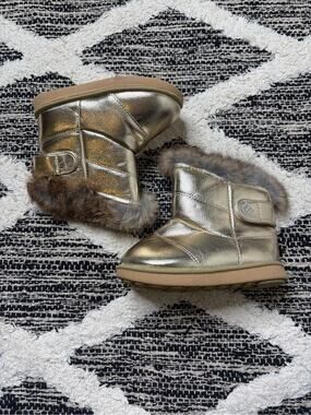 KVbabby Toddler Boots Girl's Warm Winter Snow Boots